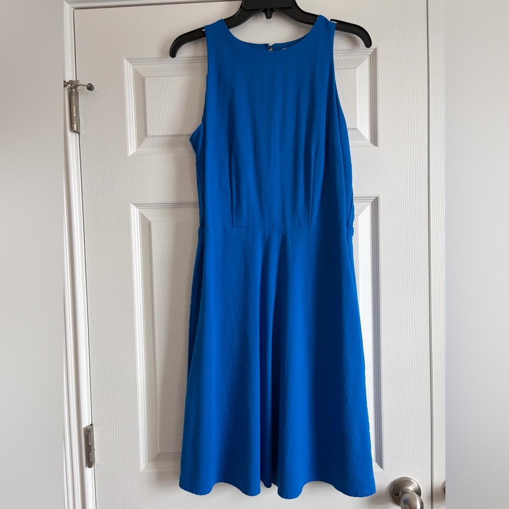 Royal Blue Sleeveless Dress